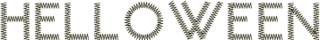 フォント Zigzag font 糸 縫う ハロウイン ミイラ