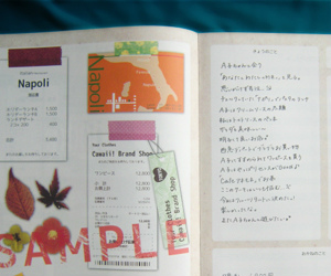 フリー素材 SCRAP&RECORDING DIARY 納品