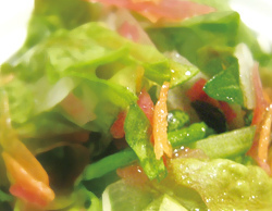田舎暮らし 蕎麦 サラダ 特産物